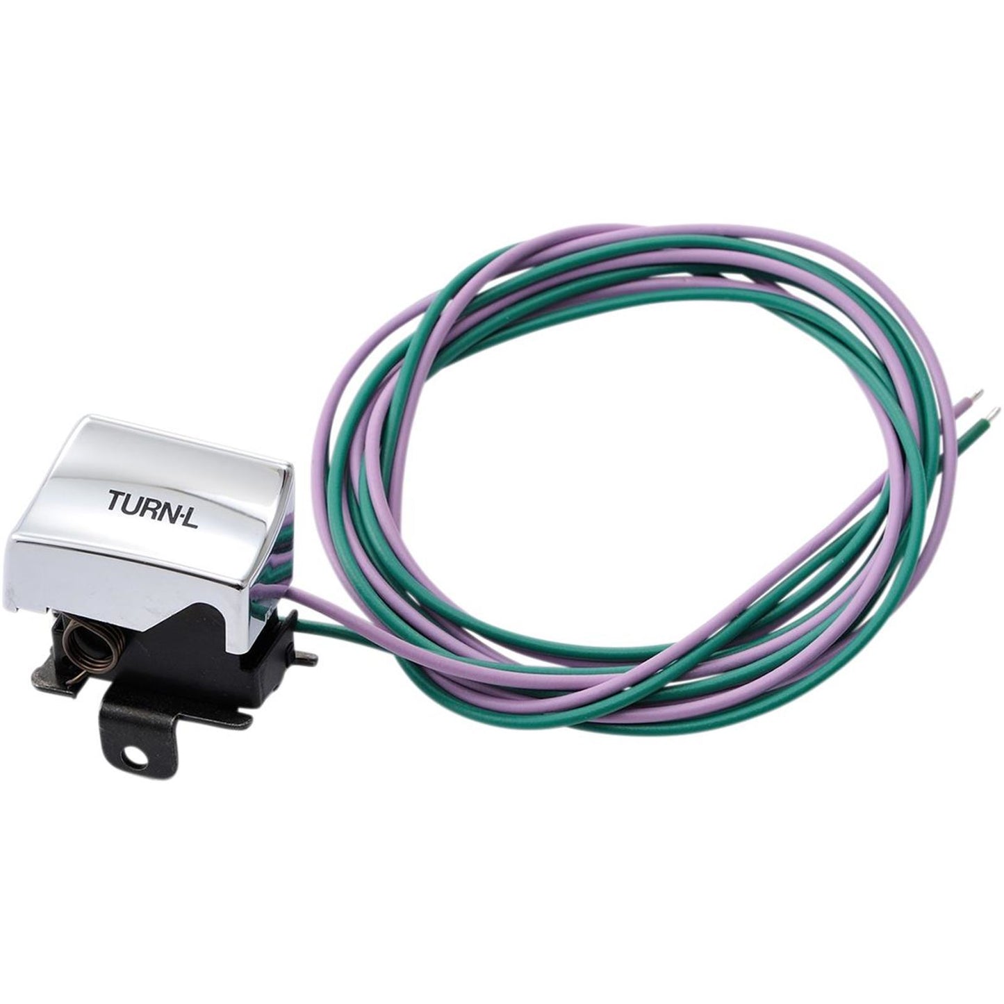 Drag Specialties Chrome Left-Side Turn Signal Switch Kit for '82 - '95 [MPN: DS-272258A]_251331