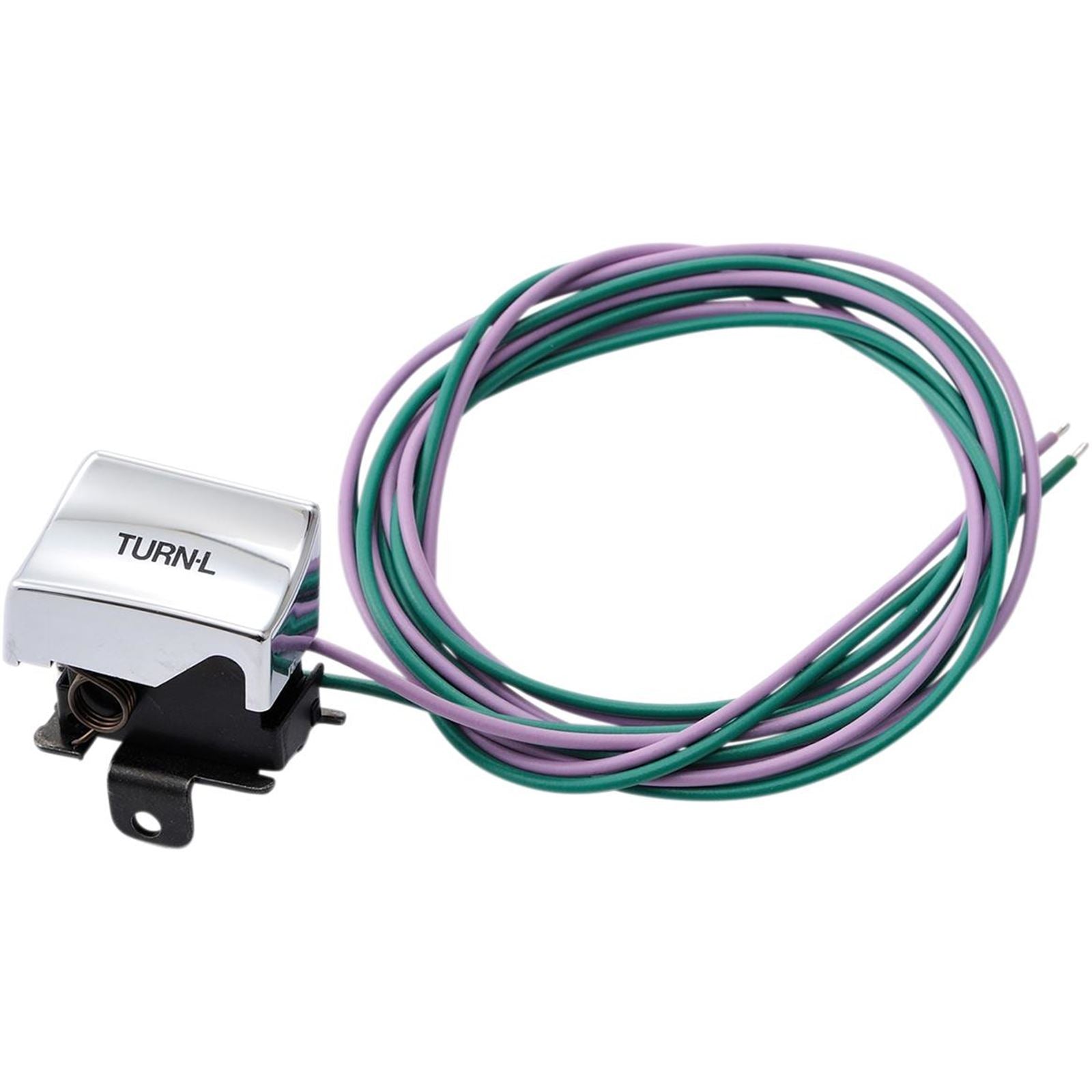 Drag Specialties Chrome Left-Side Turn Signal Switch Kit for '82 - '95 [MPN: DS-272258A]_251331