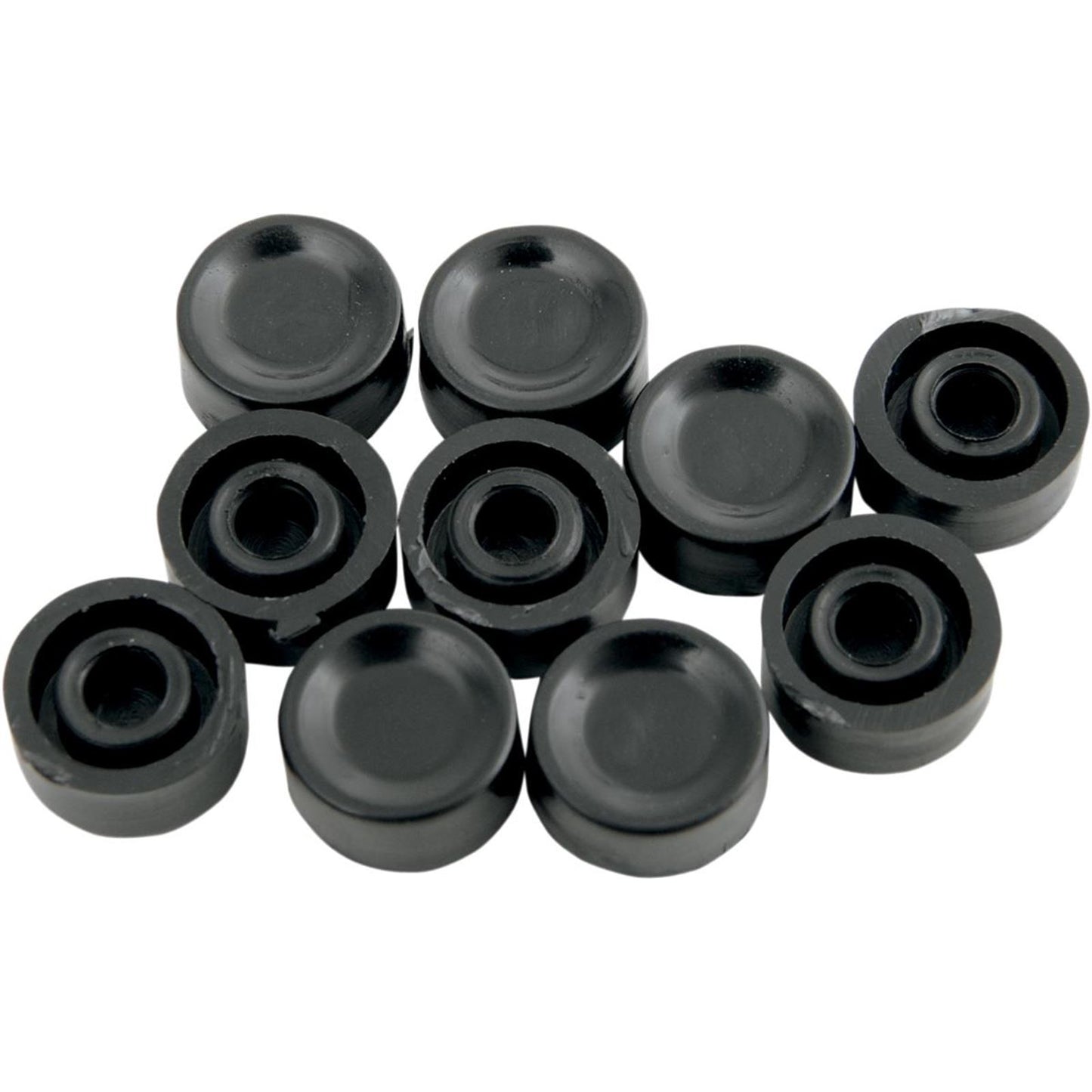 Drag Specialties Black Short Horn/Start Button Cap DS-272141_251373
