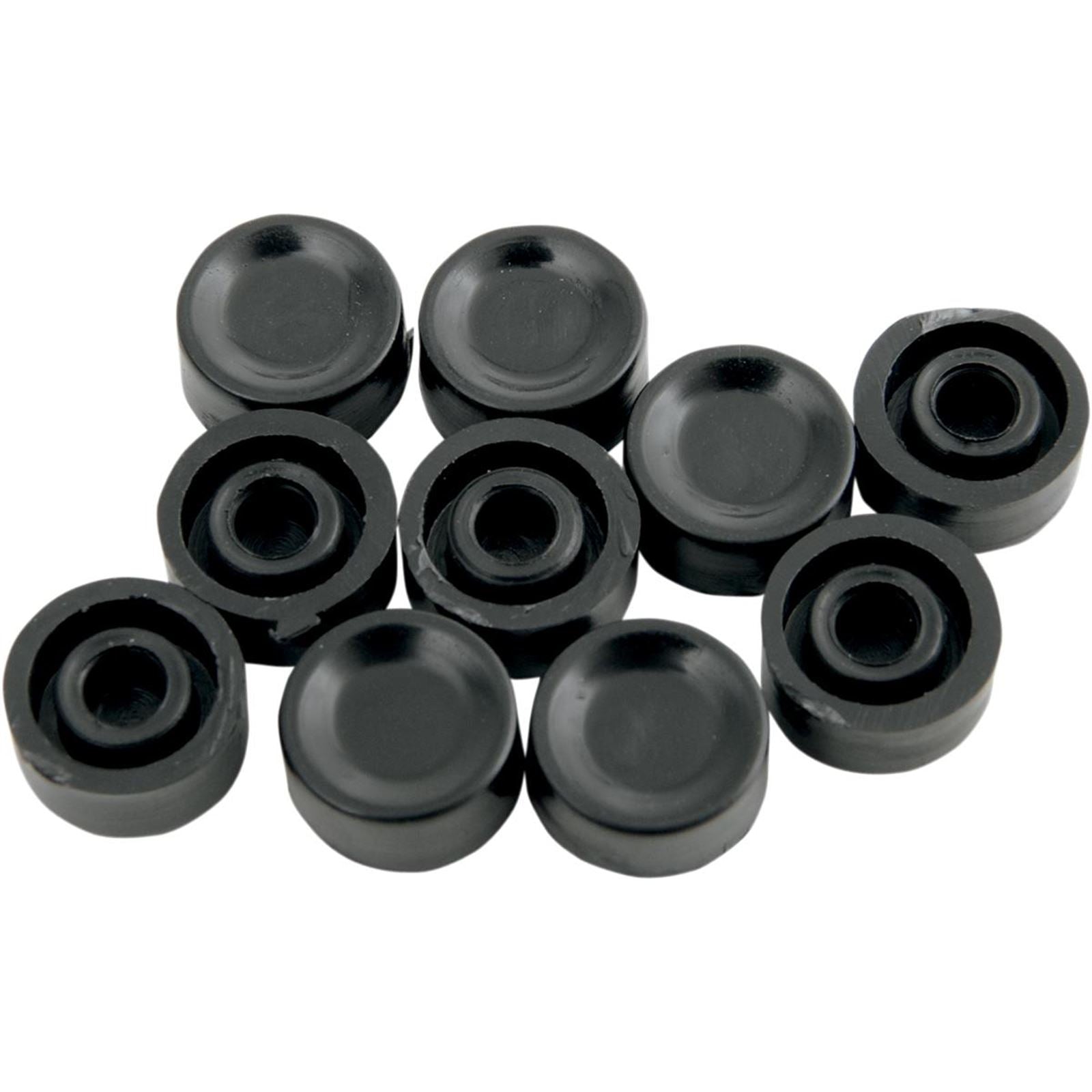 Drag Specialties Black Short Horn/Start Button Cap DS-272141_251373