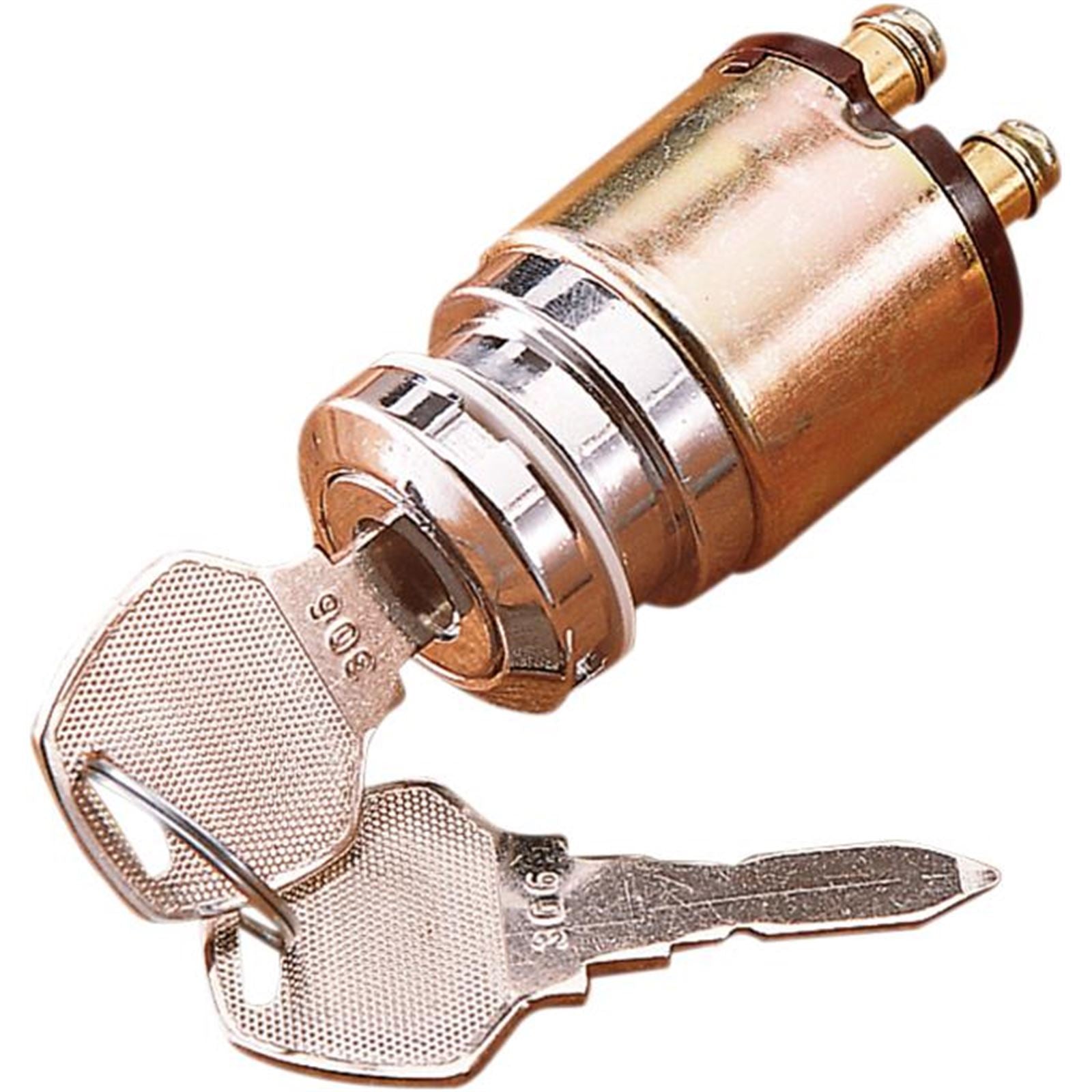 Drag Specialties Chrome Ignition Switch for Harley Davidson DS-272114_251389