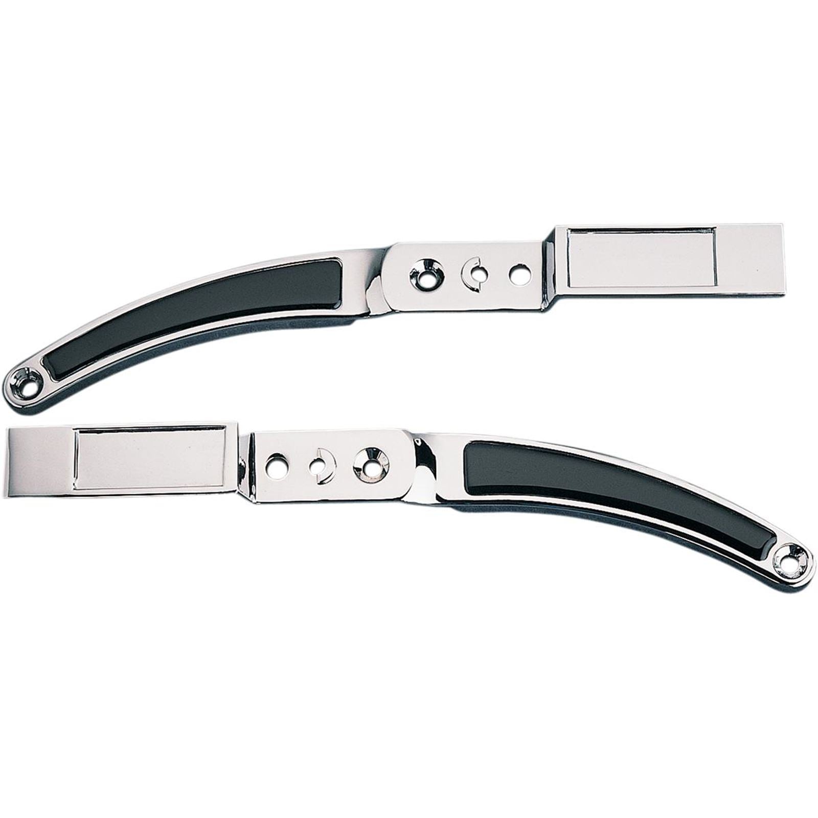Drag Specialties Rear Fender Strut - Stock-Style - Chrome/Black DS-264072_251414