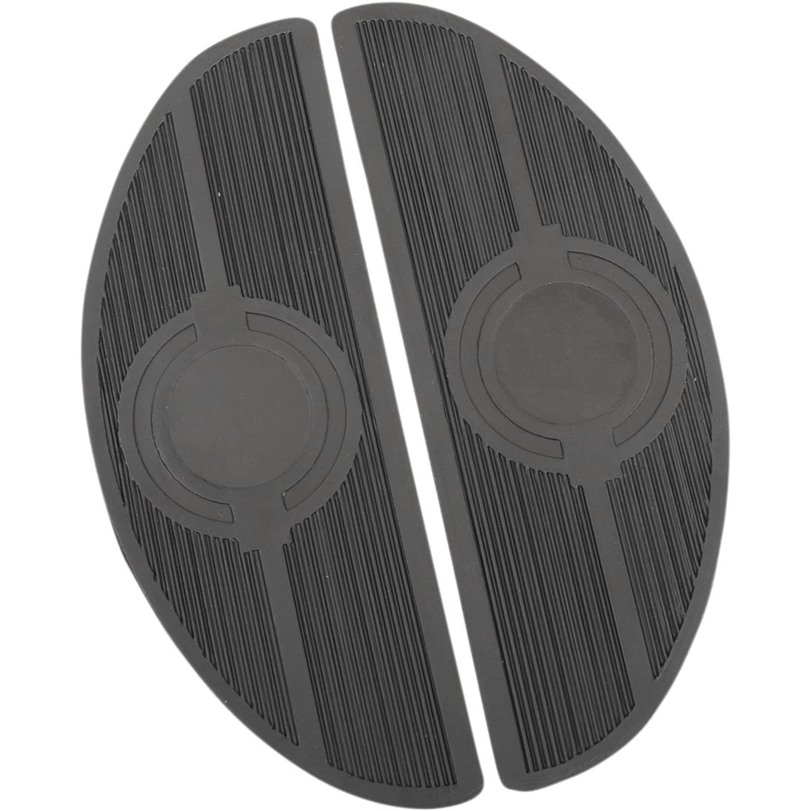 Drag Specialties Replacement Floorboard Rubber - Moon DS-254401_251433