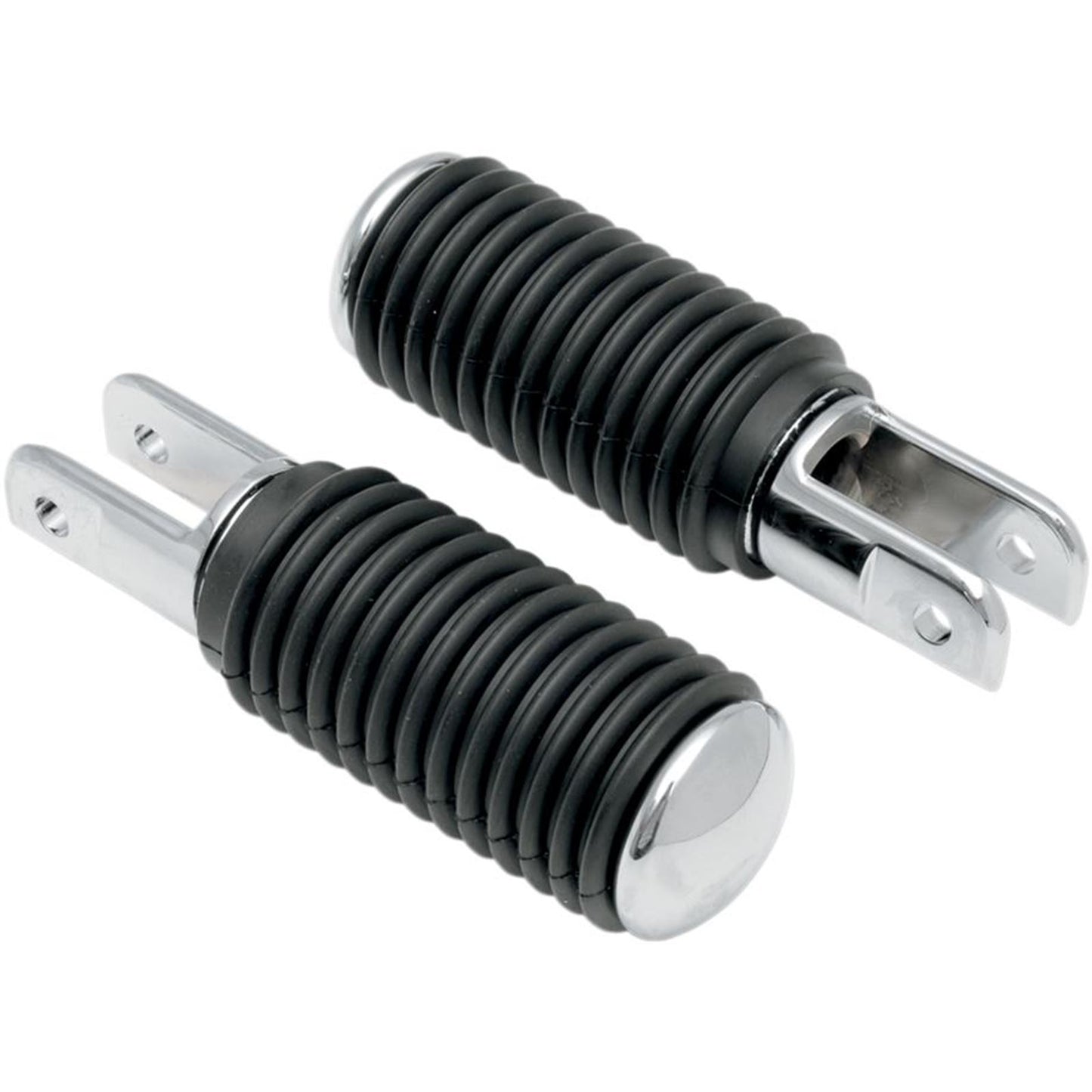 Drag Specialties 5/8 Mount Pegs - Rubber - Chrome End DS-253405_251474
