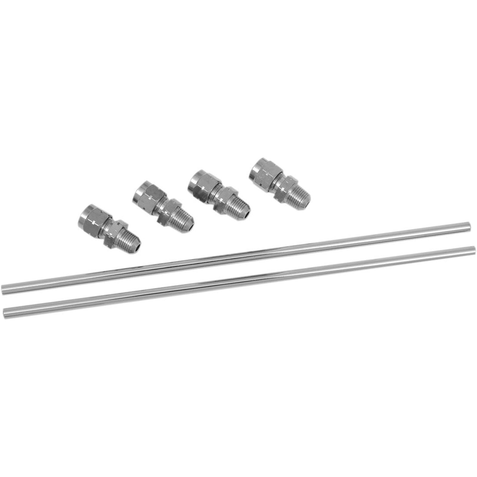 Drag Specialties Rocker Box Oil Line - Chrome - XL DS-246005_251495
