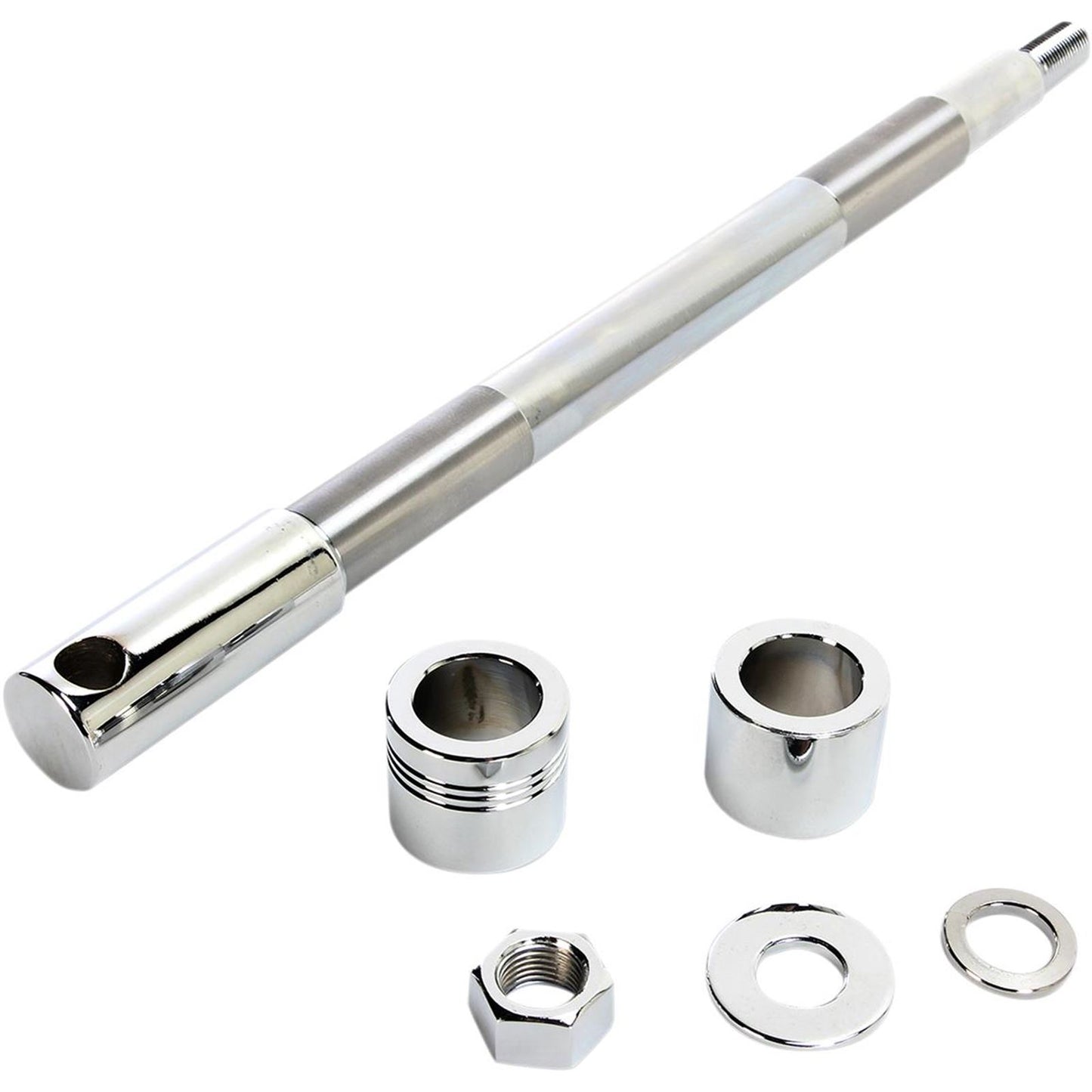 Drag Specialties Axle - Front - Chrome - FXST 0214-0953_251525