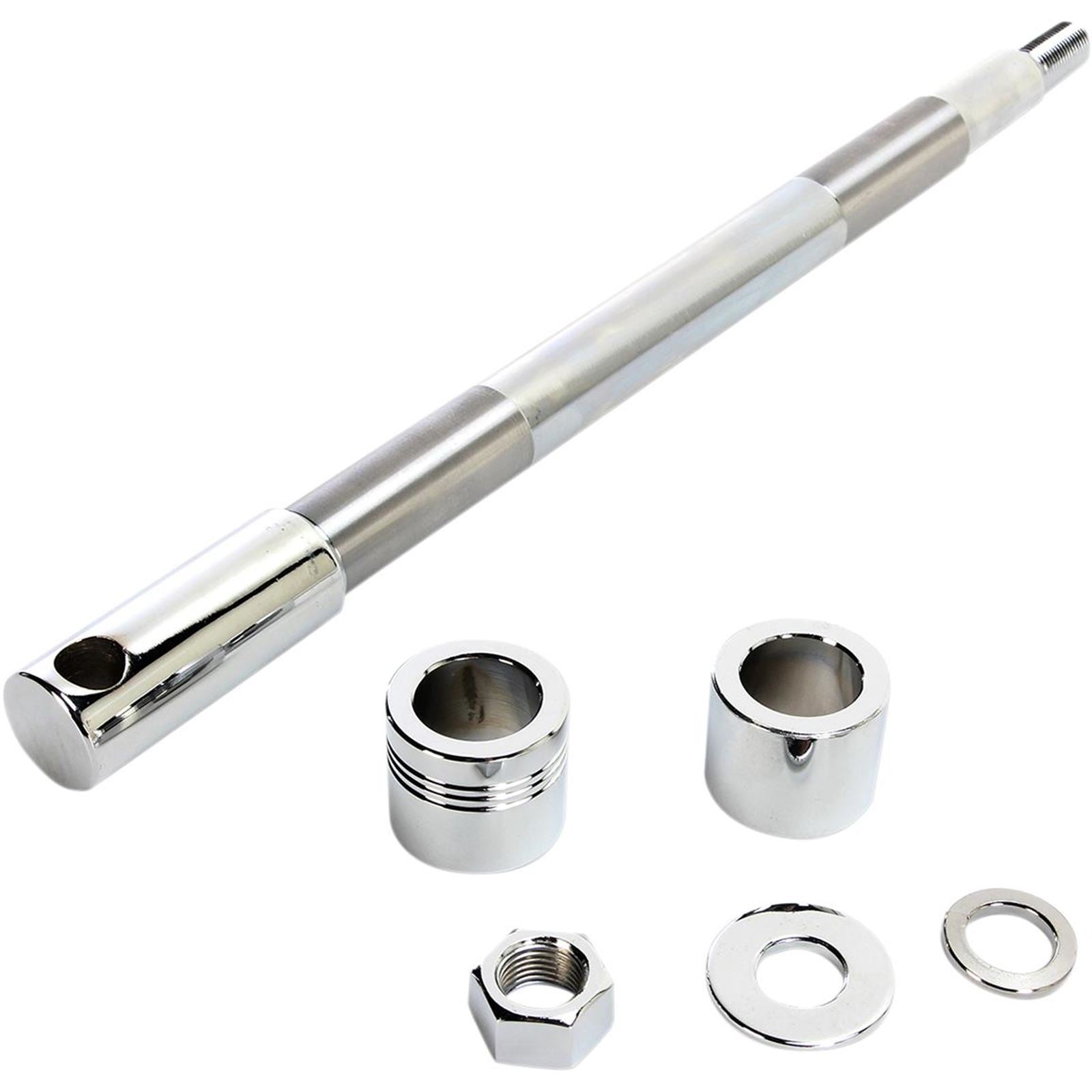 Drag Specialties Axle - Front - Chrome - FXST 0214-0953_251525