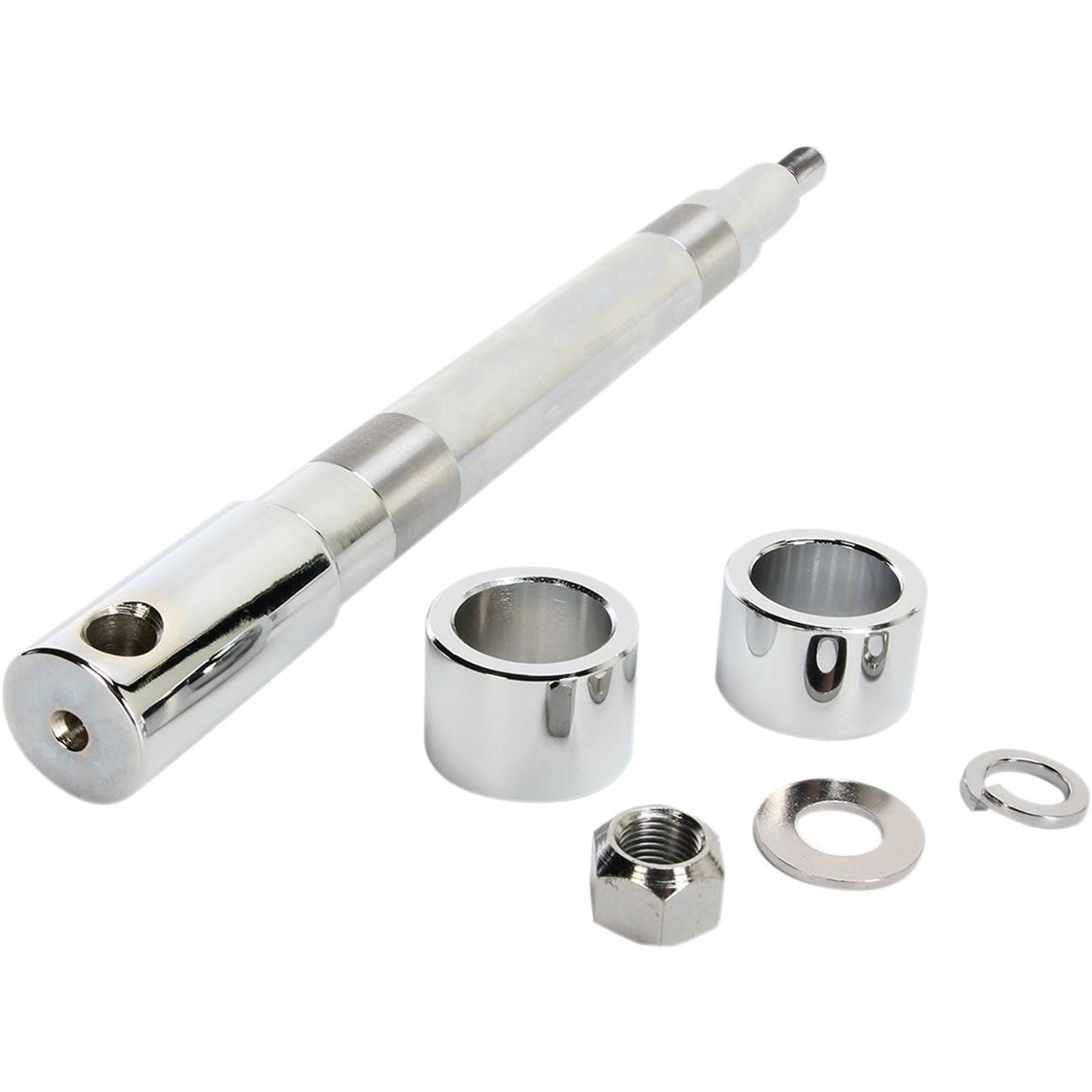 Drag Specialties Axle - Front - Chrome - FLT 0214-0954_251526
