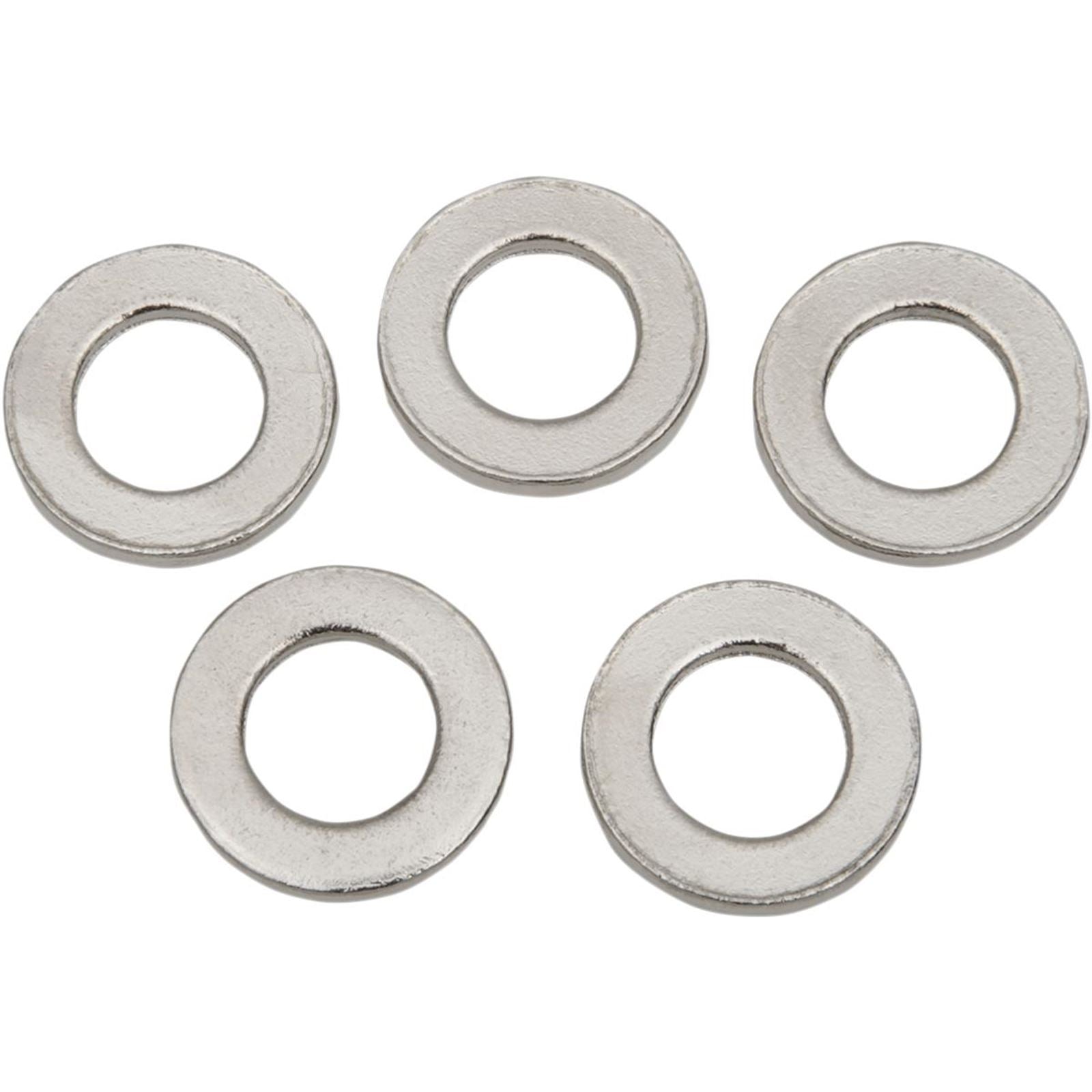 Drag Specialties Axle Washer Chrome 6594 5/Pack 0214-0887_251532