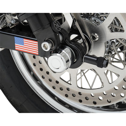 Drag Specialties Axle Cap - Rear - Chrome - XL 0214-0832_251565