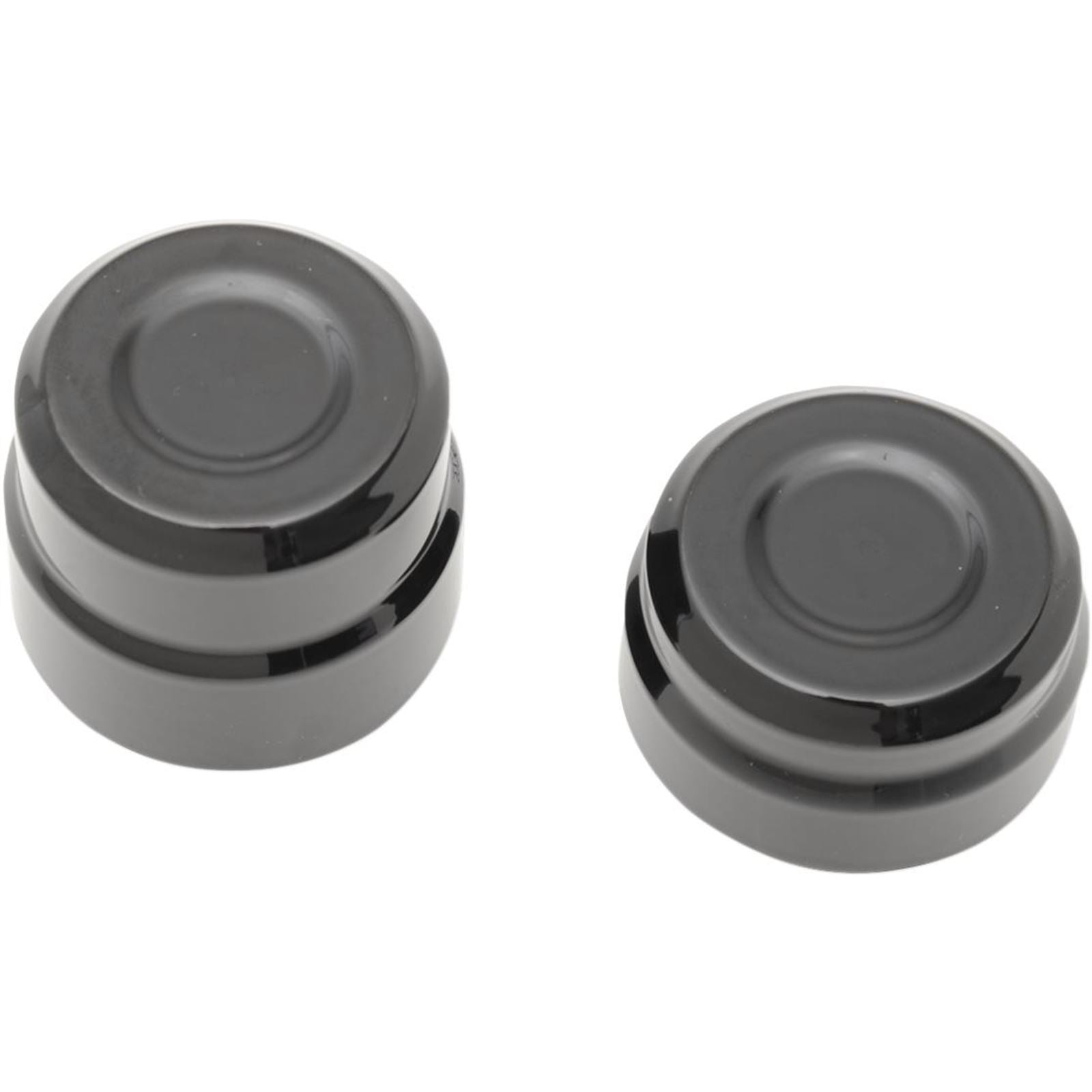 Drag Specialties Axle Cap - Rear - Black - XL 0214-0833_251566