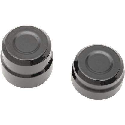 Drag Specialties Axle Cap - Rear - Black - XL 0214-0833_251566