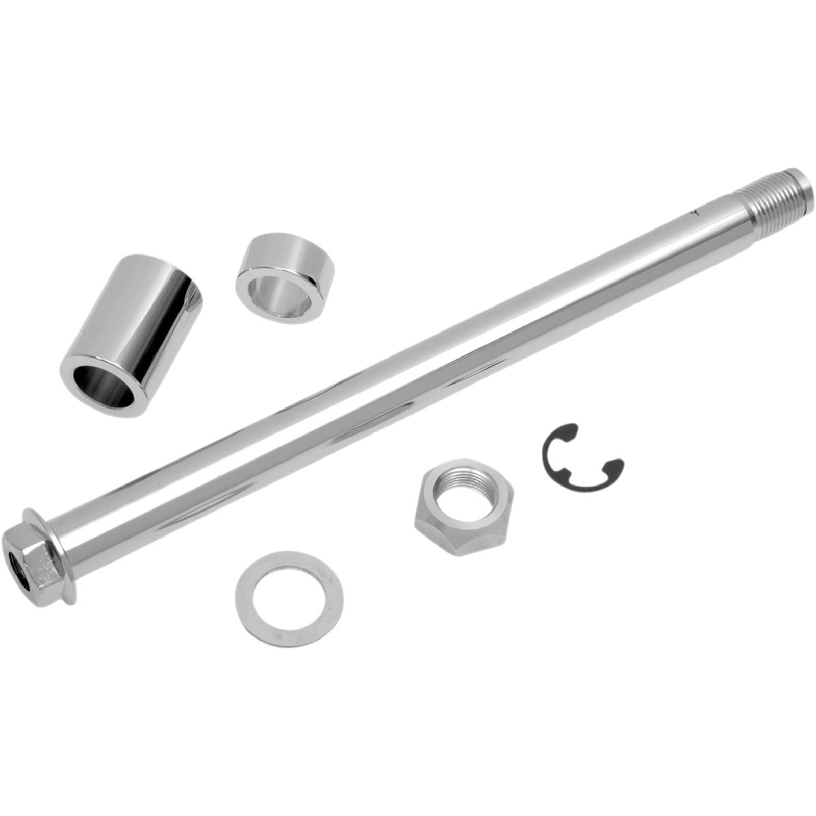 Drag Specialties Axle - Rear - Chrome - FXD 0214-0585_251575