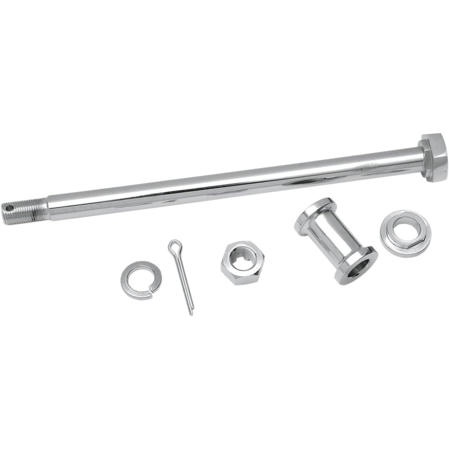 Drag Specialties Axle - Rear - Chrome - K/XL 0214-0583_251589