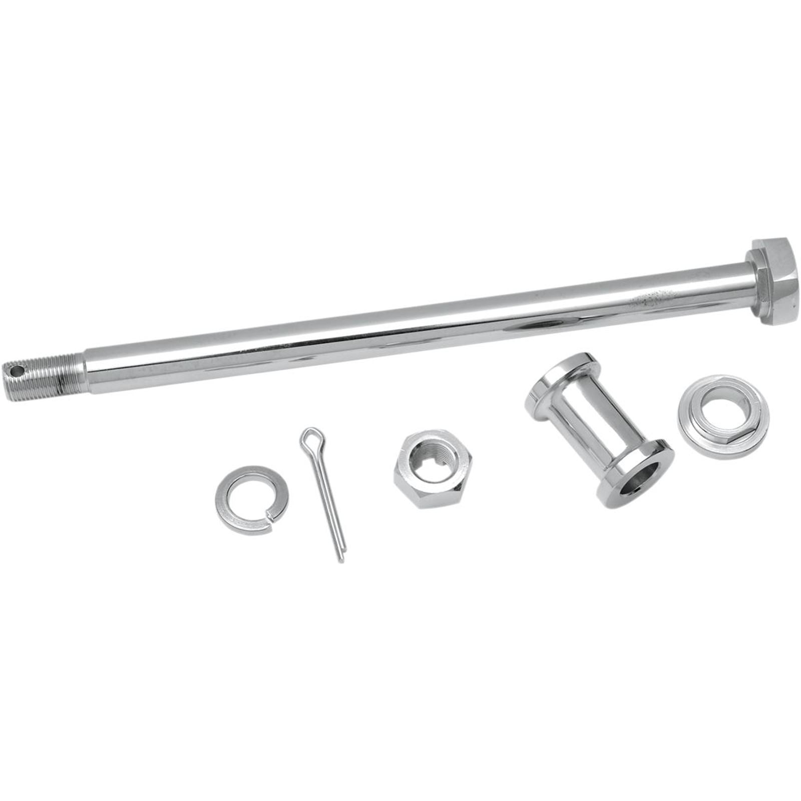 Drag Specialties Axle - Rear - Chrome - K/XL 0214-0583_251589