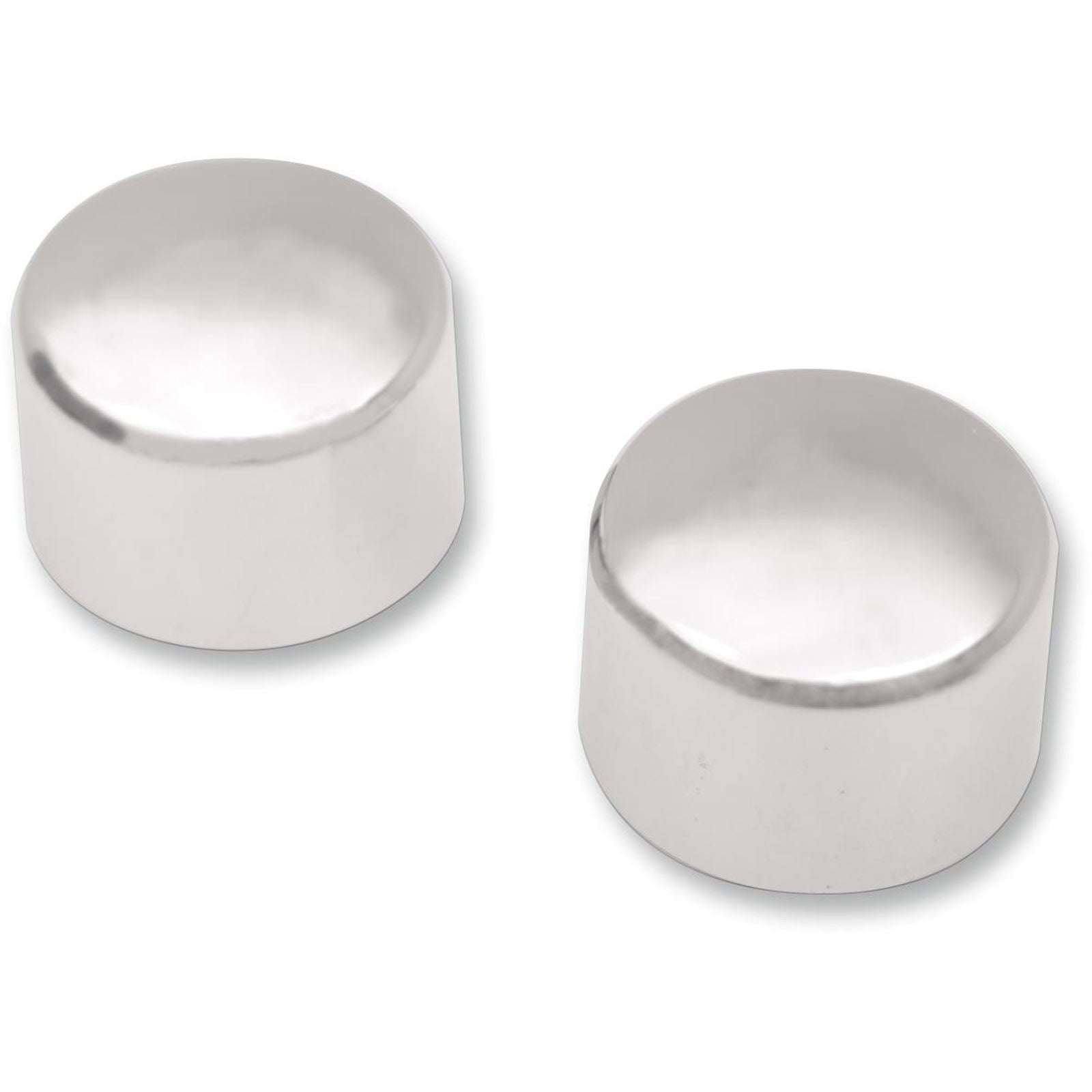 Drag Specialties Axle Caps - Chrome - Front - 08-19 FLT 0214-0374_251593