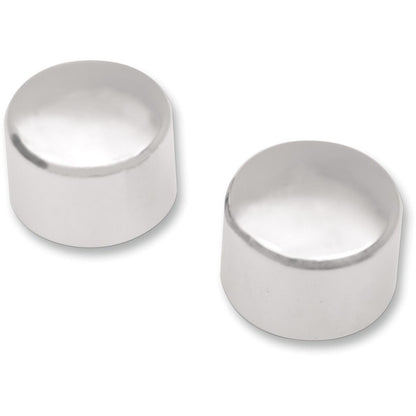 Drag Specialties Axle Caps - Chrome - Front - 08-19 FLT 0214-0374_251593