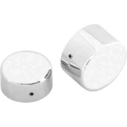 Drag Specialties Axle Caps - Chrome - Rear - 08-17 FXST/FXD 0214-0449_251596