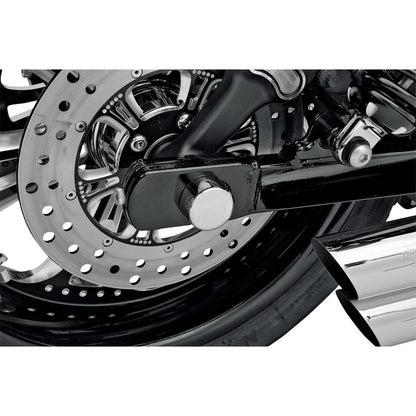 Drag Specialties Axle Caps - Chrome - Rear - 08-17 FXST/FXD 0214-0449_251597