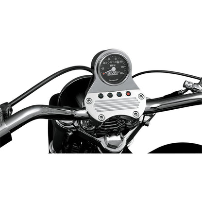 Drag Specialties Mechanical Speedometer/Indicators - Chrome Housing - Black Face - 2:1 DS-244131_251614