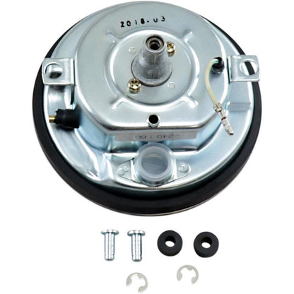 Drag Specialties 5" FL-Style 2240:60 Speedometer with Reed Switch - '68-'84 Black Face DS-243901_251628