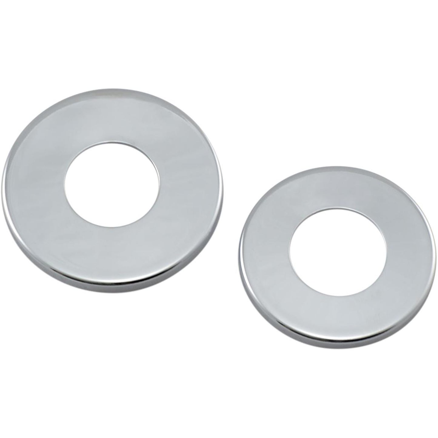 Drag Specialties Fork Stem Dust Covers - Chrome DS-222961_251844