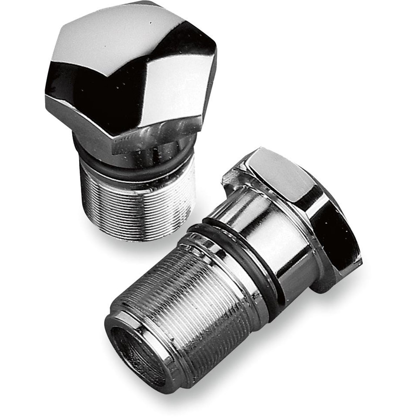 Drag Specialties Fork Tube Cap - Chrome  DS-222785_251857