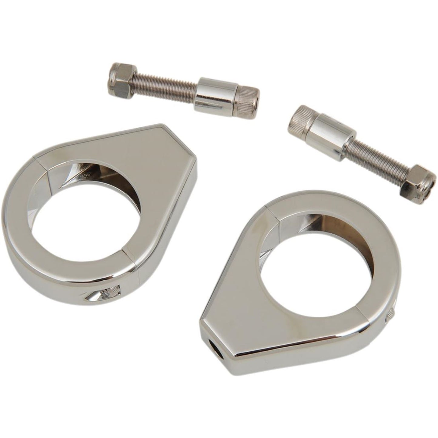 Drag Specialties Turn Signal - Clamp - 39mm - Chrome DS-222191_251864