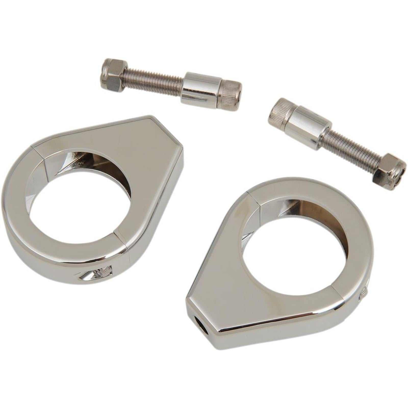 Drag Specialties Turn Signal - Clamp - 39mm - Chrome DS-222191_251864