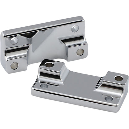 Drag Specialties Fender-To-Fork Adapters - Chrome DS-222128_373960