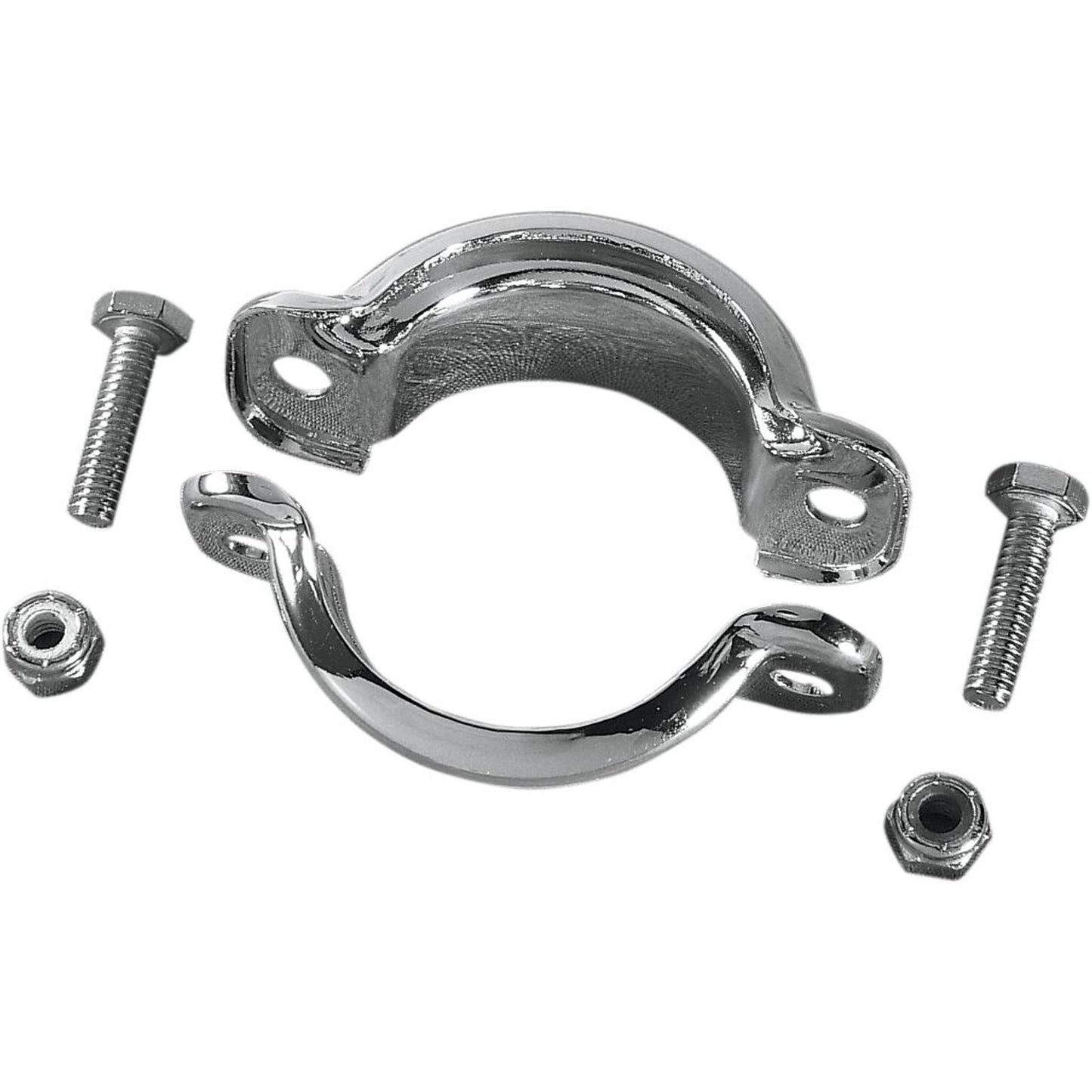Drag Specialties Muffler Clamp - Chrome - FLT '85-'94 DS-203018_251906