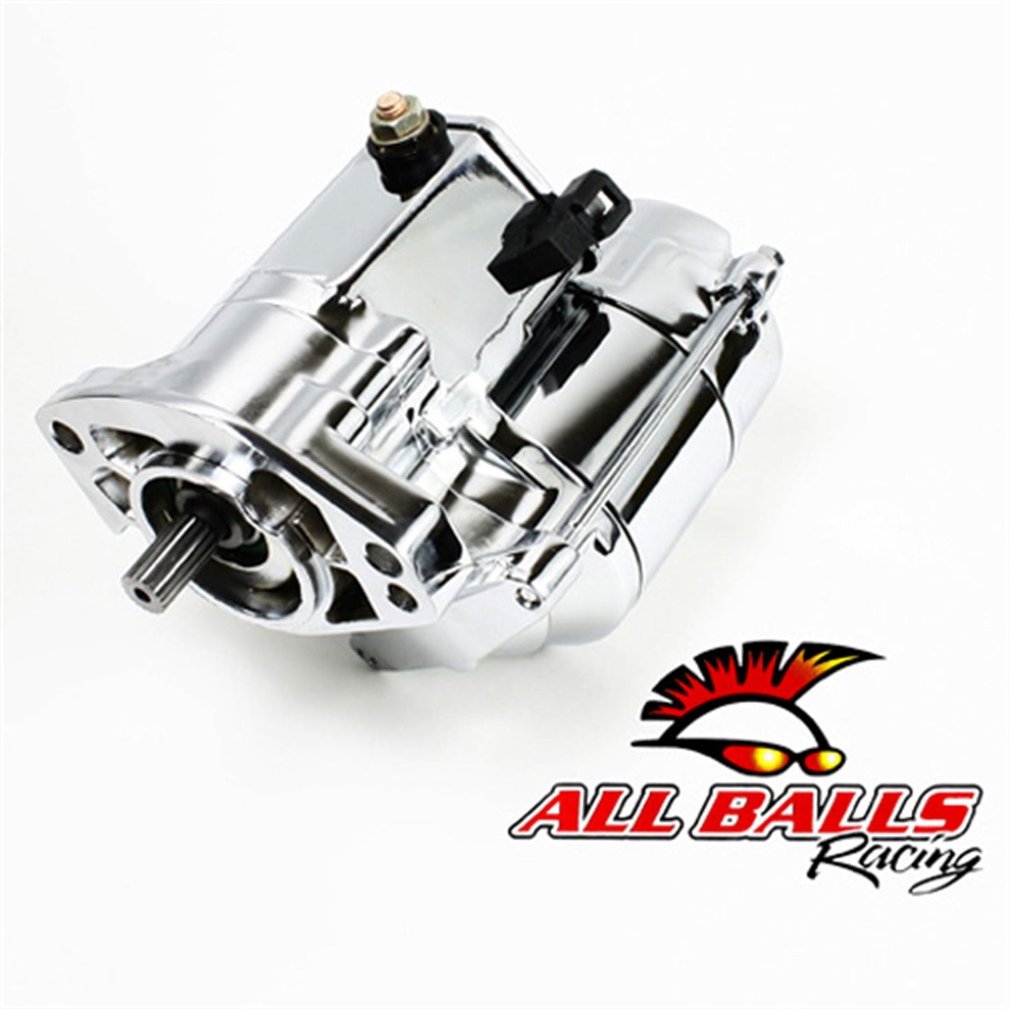 All Balls Big Twin Starter 1.4kw Chrome 10-32 Shaft 80-1002_597157