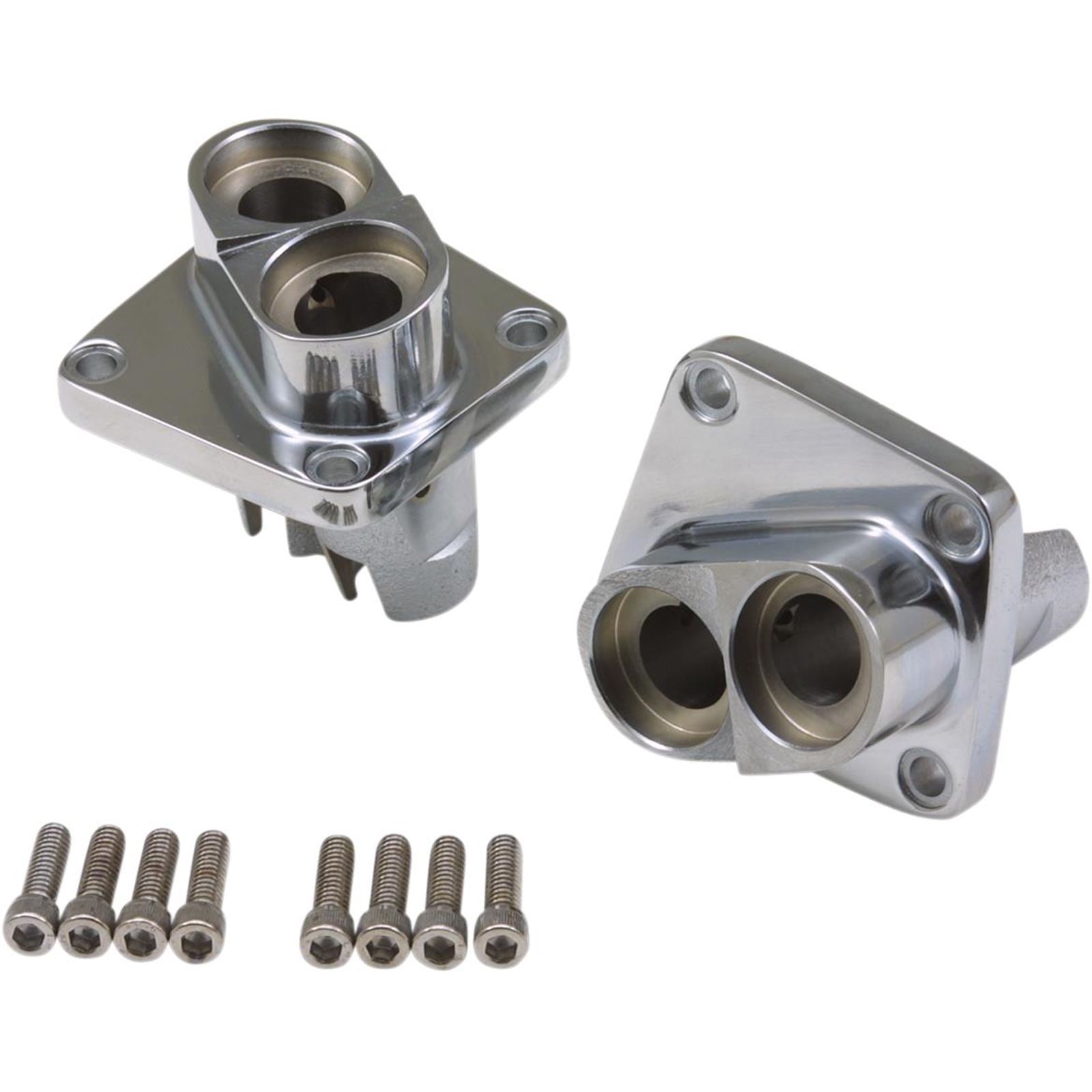 Drag Specialties Lifter Block - Chrome fits Harley-Davidson Shovelhead  DS-194025_252031