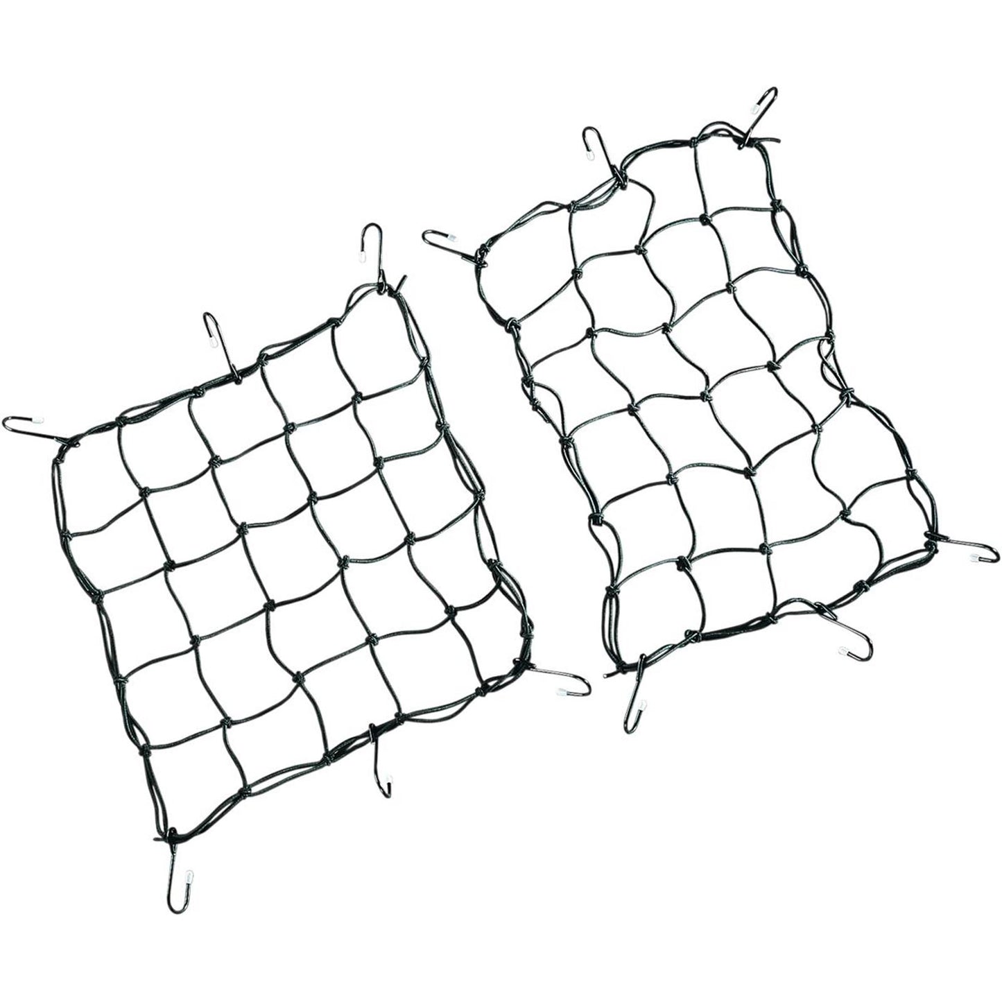 Drag Specialties Cargo Net - 15"x15" - 6 Hook - Black DS-110211_252091