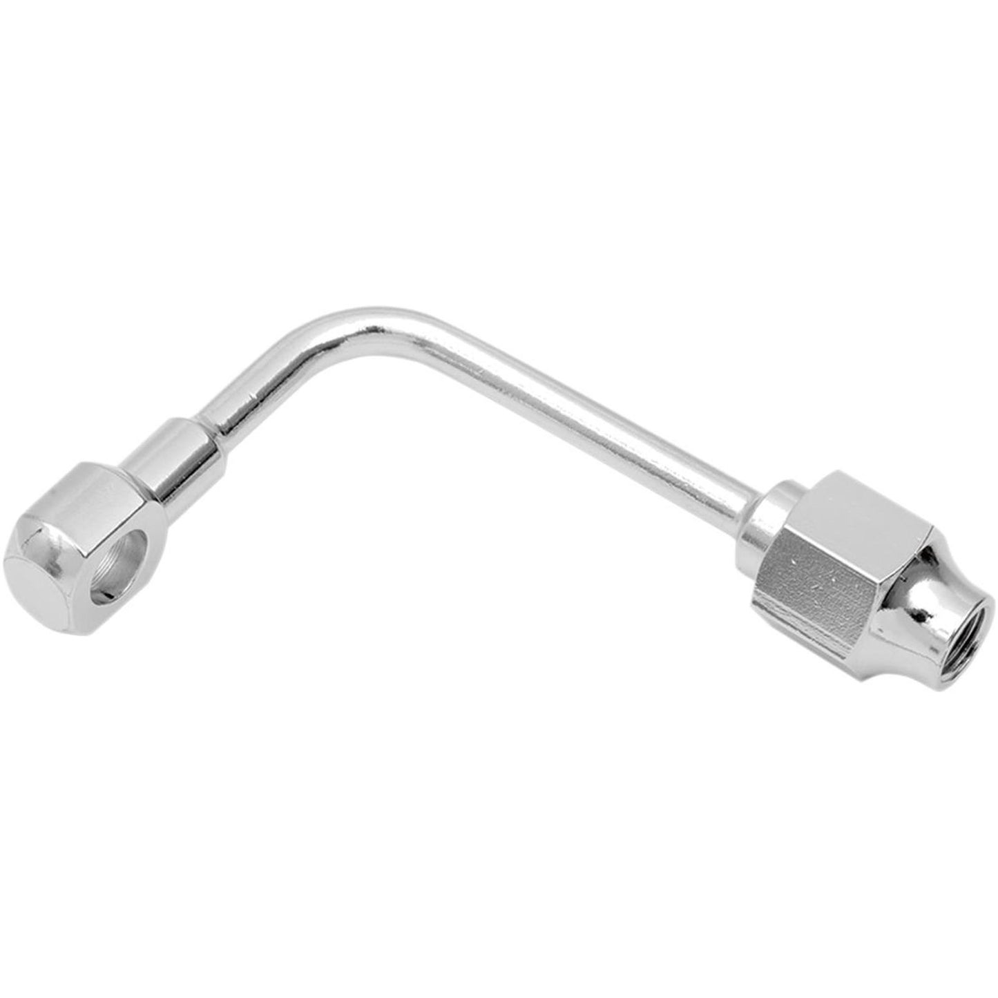 Drag Specialties Banjo Fitting -  3/8"x1/8" NPT 90° - Long [MPN: DS098302]_252153