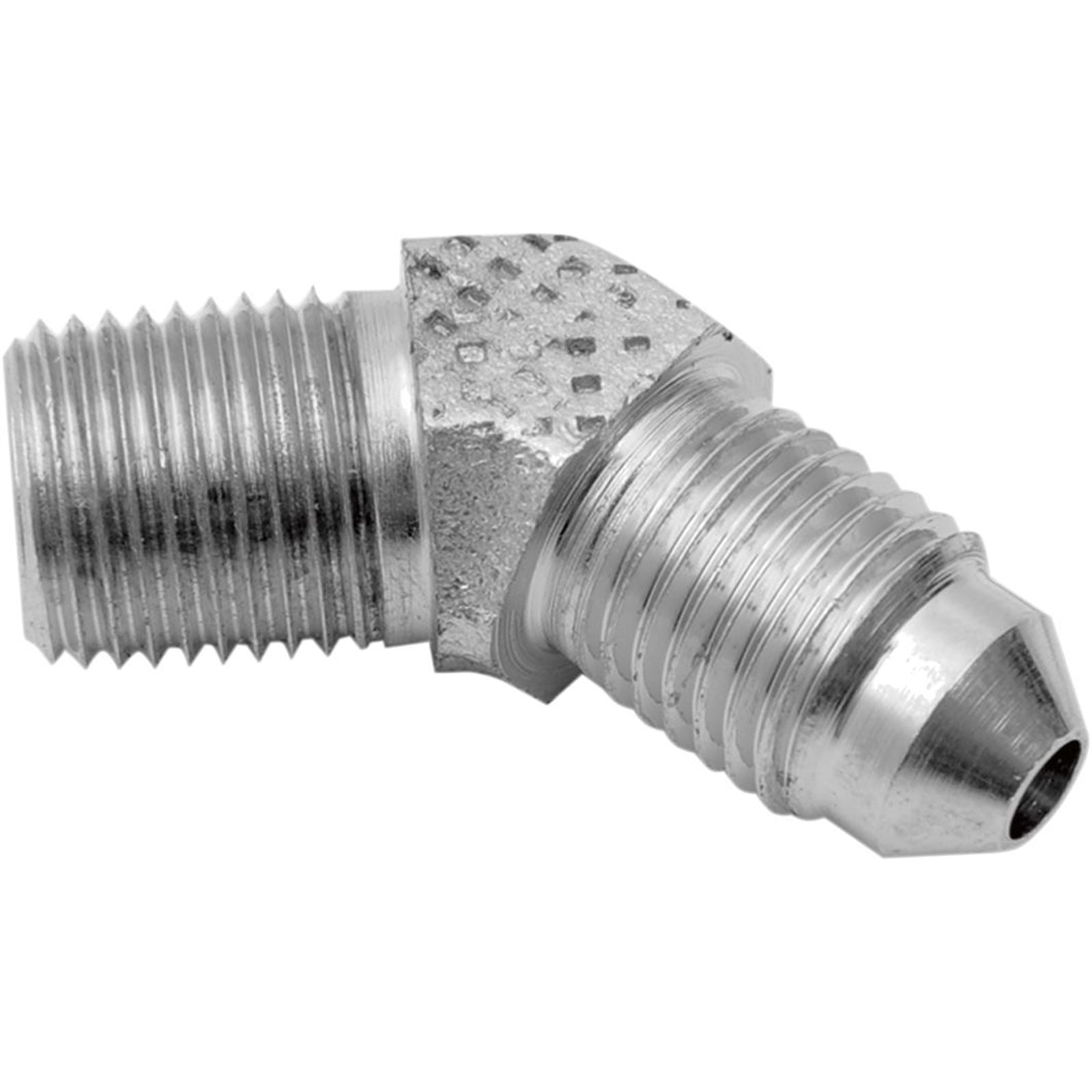 Drag Specialties #3 Male Fitting - 1/8" - 45° DS098293_252162