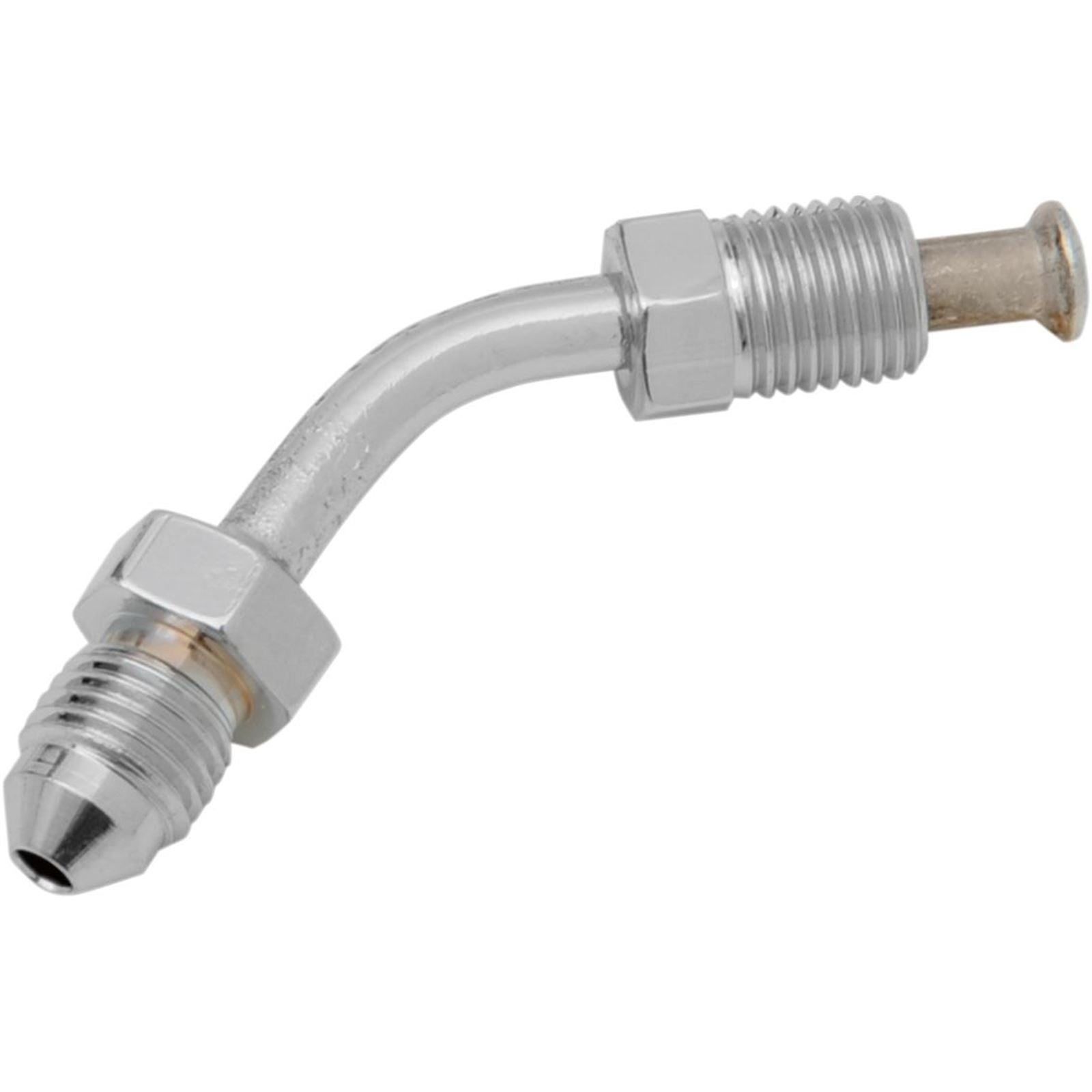 Drag Specialties #3 Male Fitting - 3/8"-24 Inverted Flare - 45° DS098281_252169