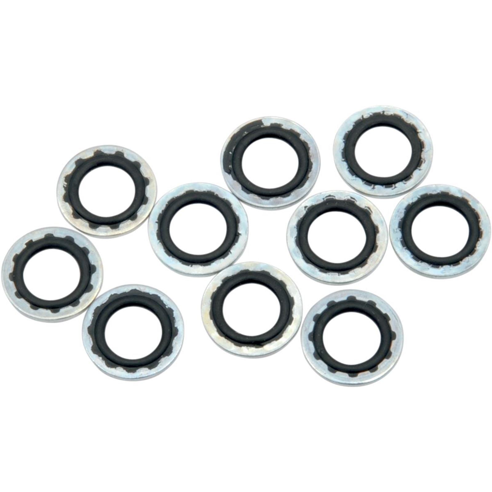 Drag Specialties Banjo Washers - 3/8"/10mm [MPN: DS-097014]_252201