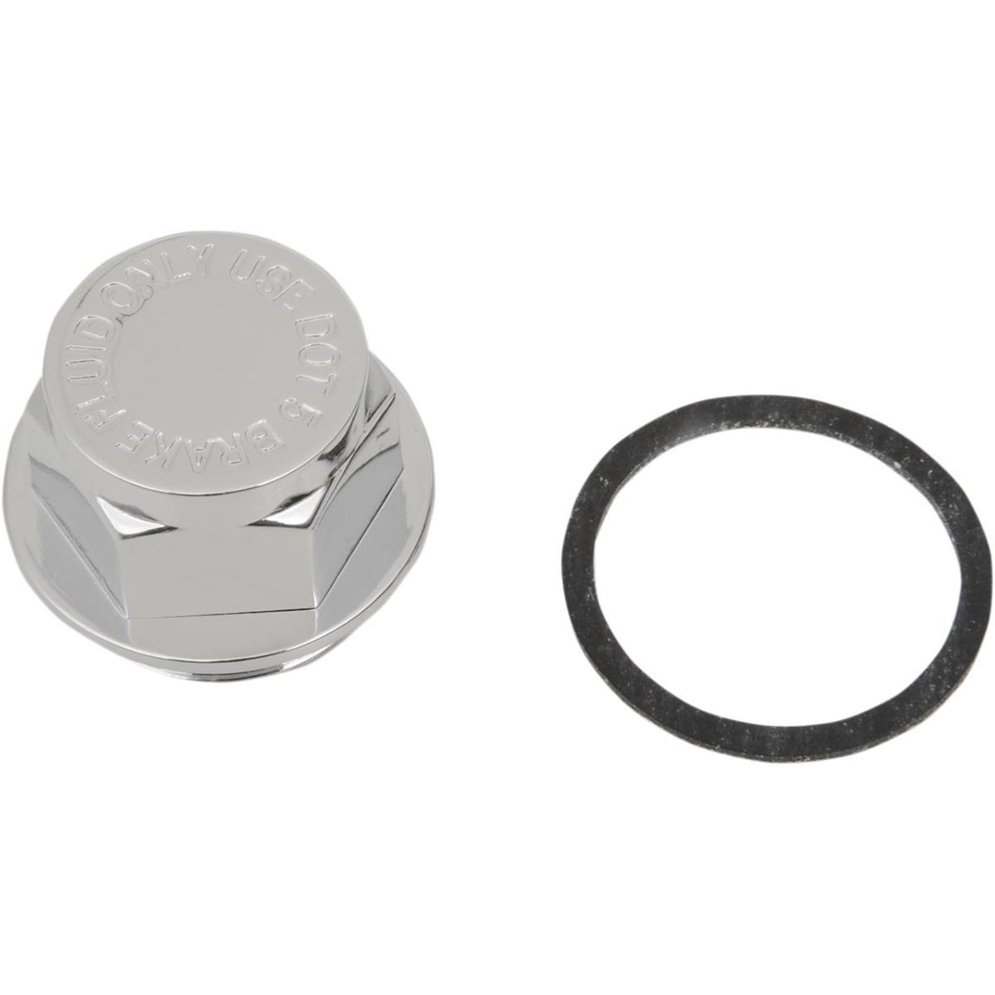 Drag Specialties Chrome Master Cylinder Cap DS-530624_252330