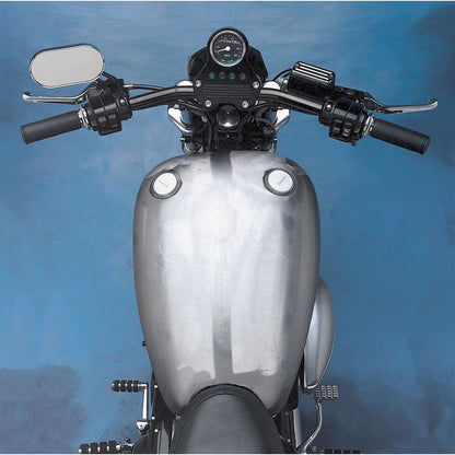 Drag Specialties Extended Gas Tank - Smooth-Top - Twin-Cap Style - XL DS-391351_252385