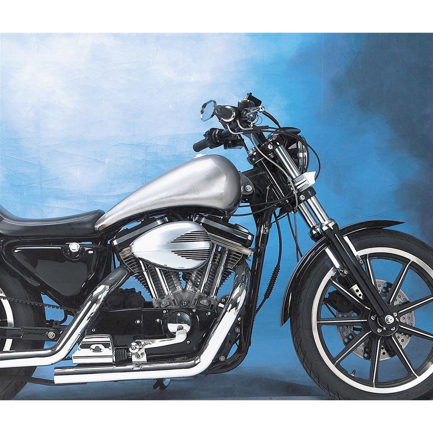 Drag Specialties Extended Gas Tank - Smooth-Top - Single-Cap Style - XL DS-391352_252391