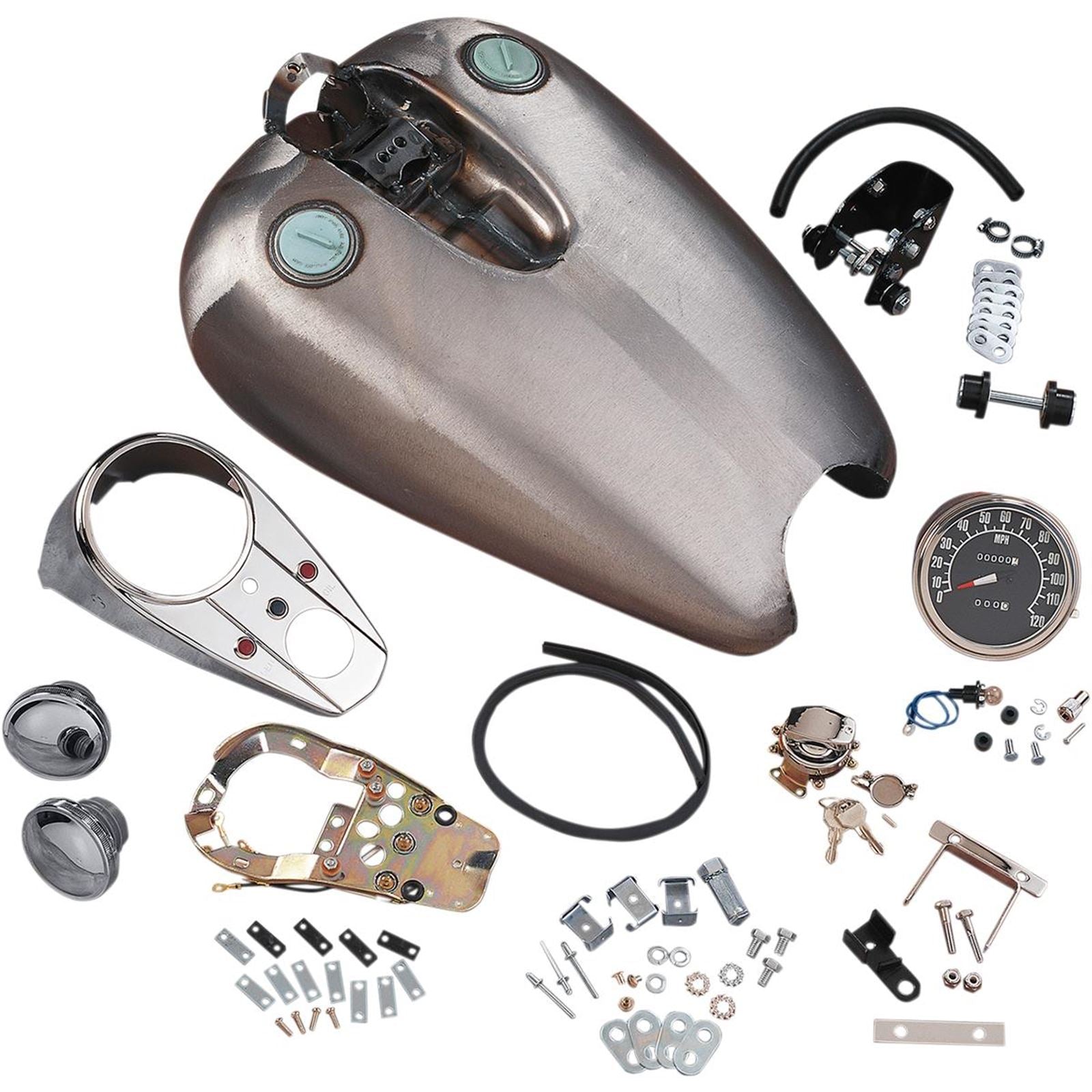 Drag Specialties Extended Dash Tank Kit DS-391322_252402