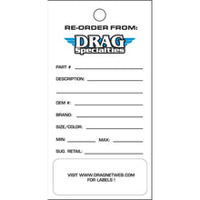 Drag Specialties Inventory Re-Order Tags 9904-0425_252418
