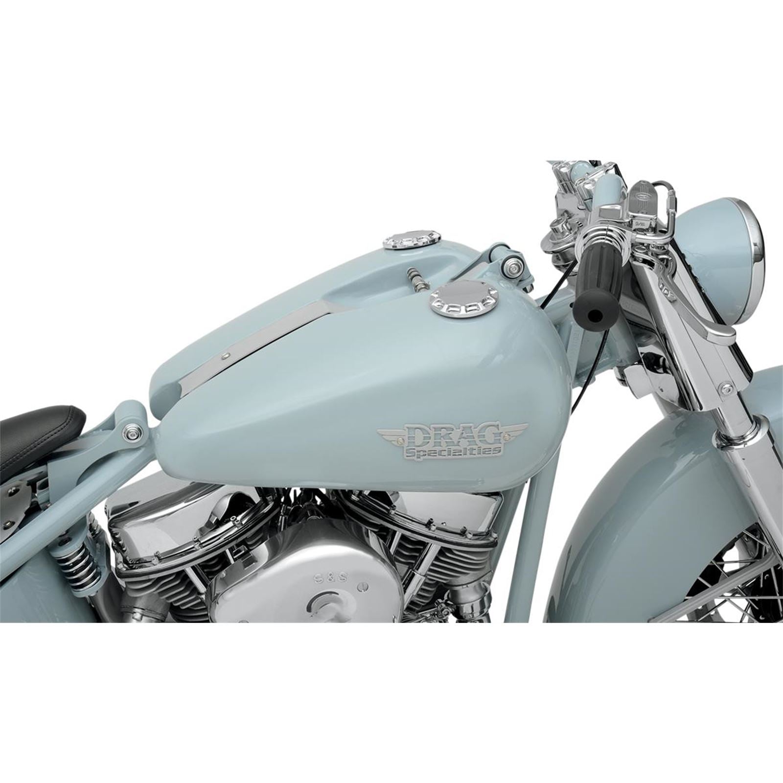 Drag Specialties Gas Tank - Flatside - 3.5 Gallon DS-391237_252442