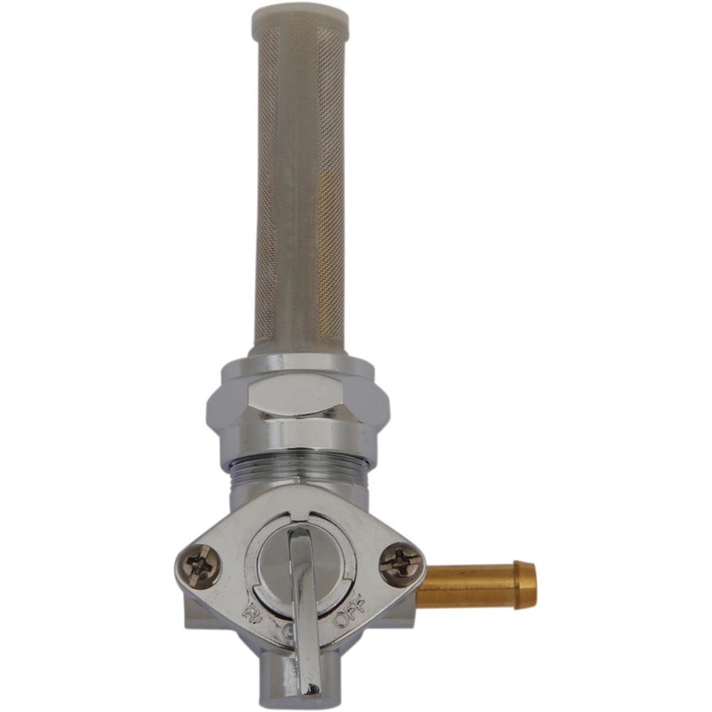 Drag Specialties Petcock - Chrome - 90 Degree - 22mm DS-390219_252455