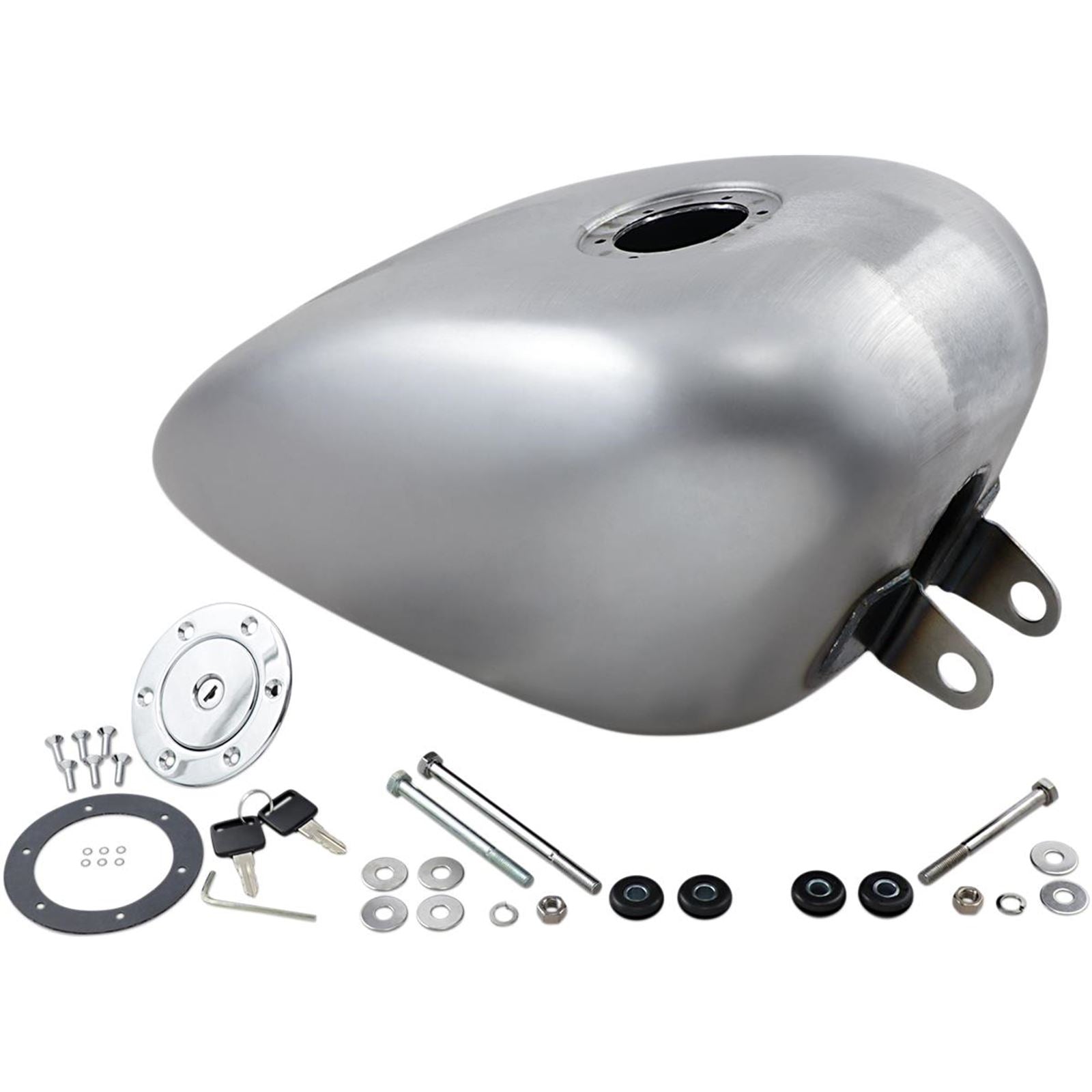 Drag Specialties Gas Tank - Aero-Style Gas Cap - 3.3 Gallon DS-390340_252460