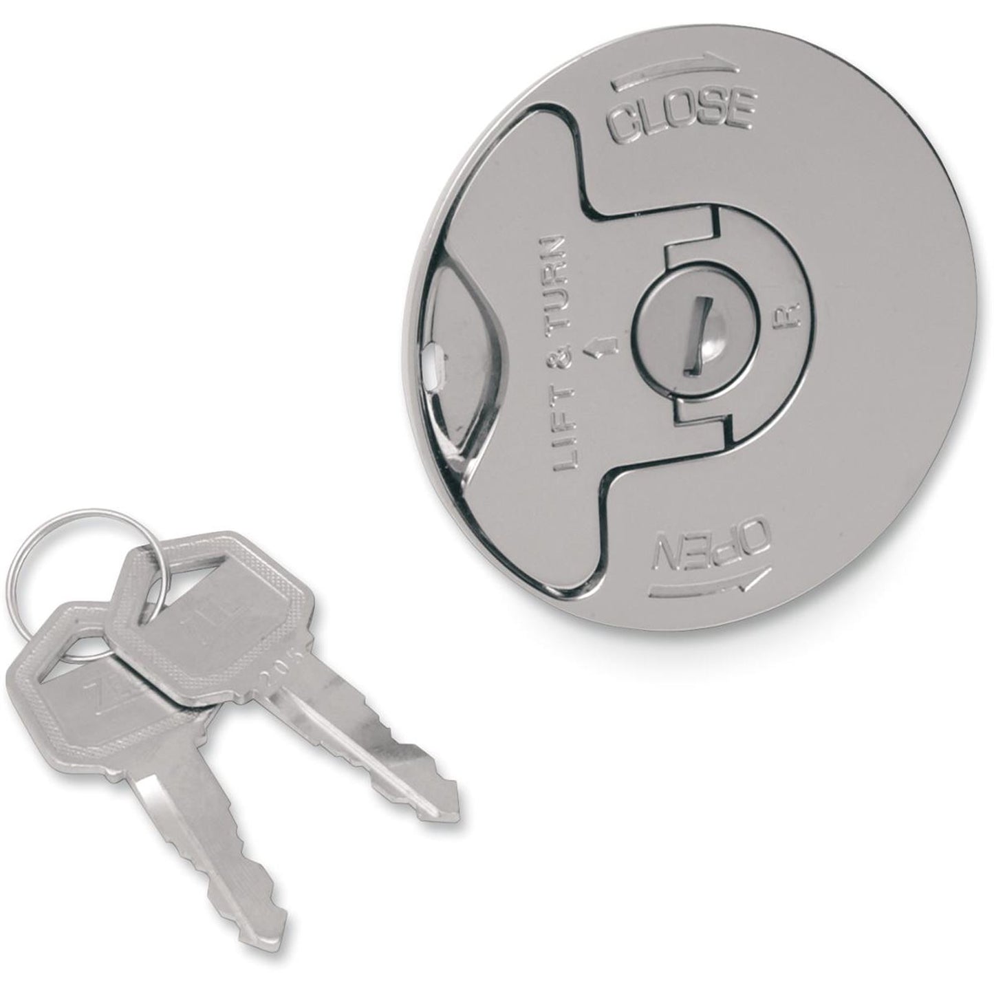 Drag Specialties Locking Gas Cap - Vented - Single DS-390069_252497