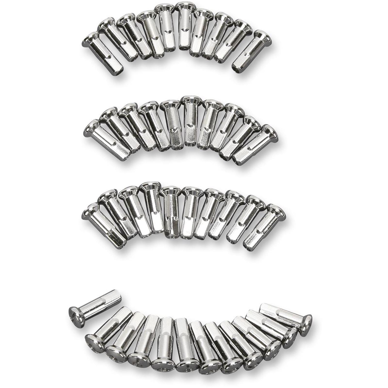 Drag Specialties Spoke Nipples - Chrome - Standard Length DS-380112_252512