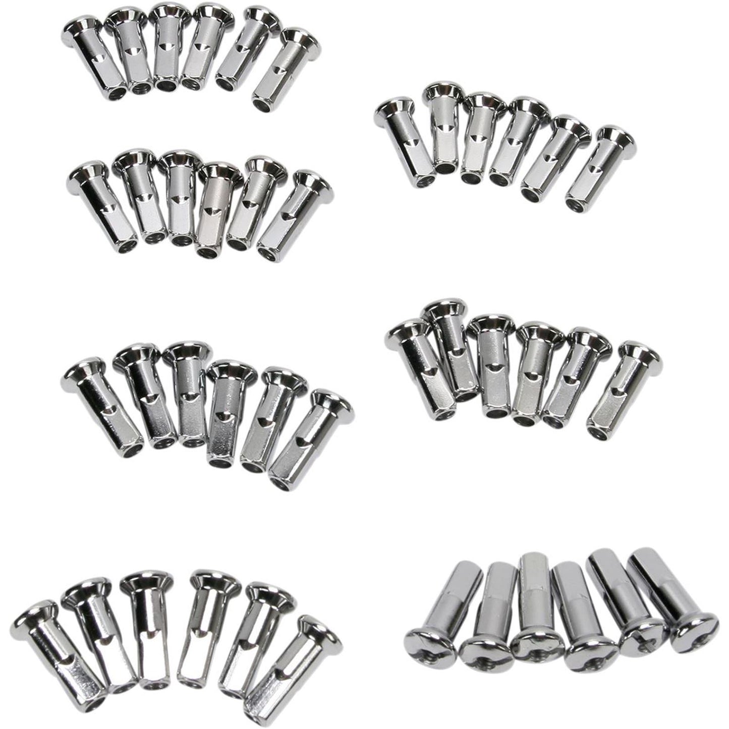 Drag Specialties Spoke Nipples - Chrome - Standard Length DS-380112_252513
