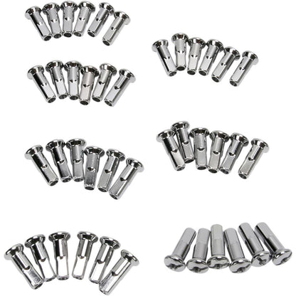 Drag Specialties Spoke Nipples - Chrome - Standard Length DS-380112_252513